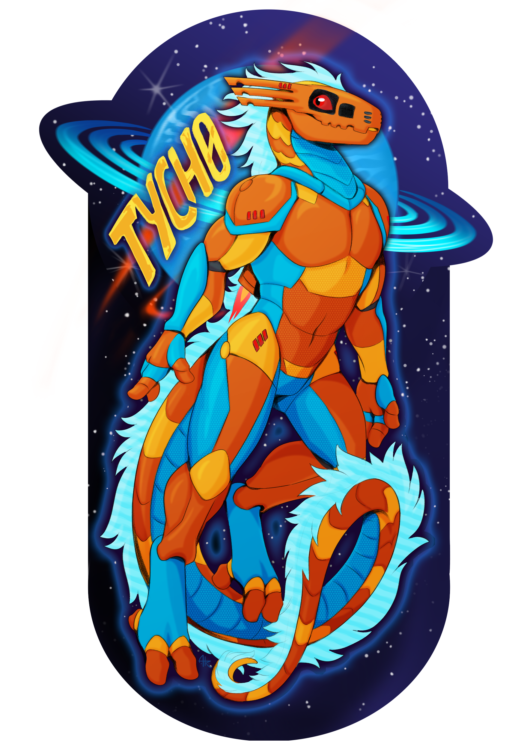 Tych0 / Ayl4 Convention Badge